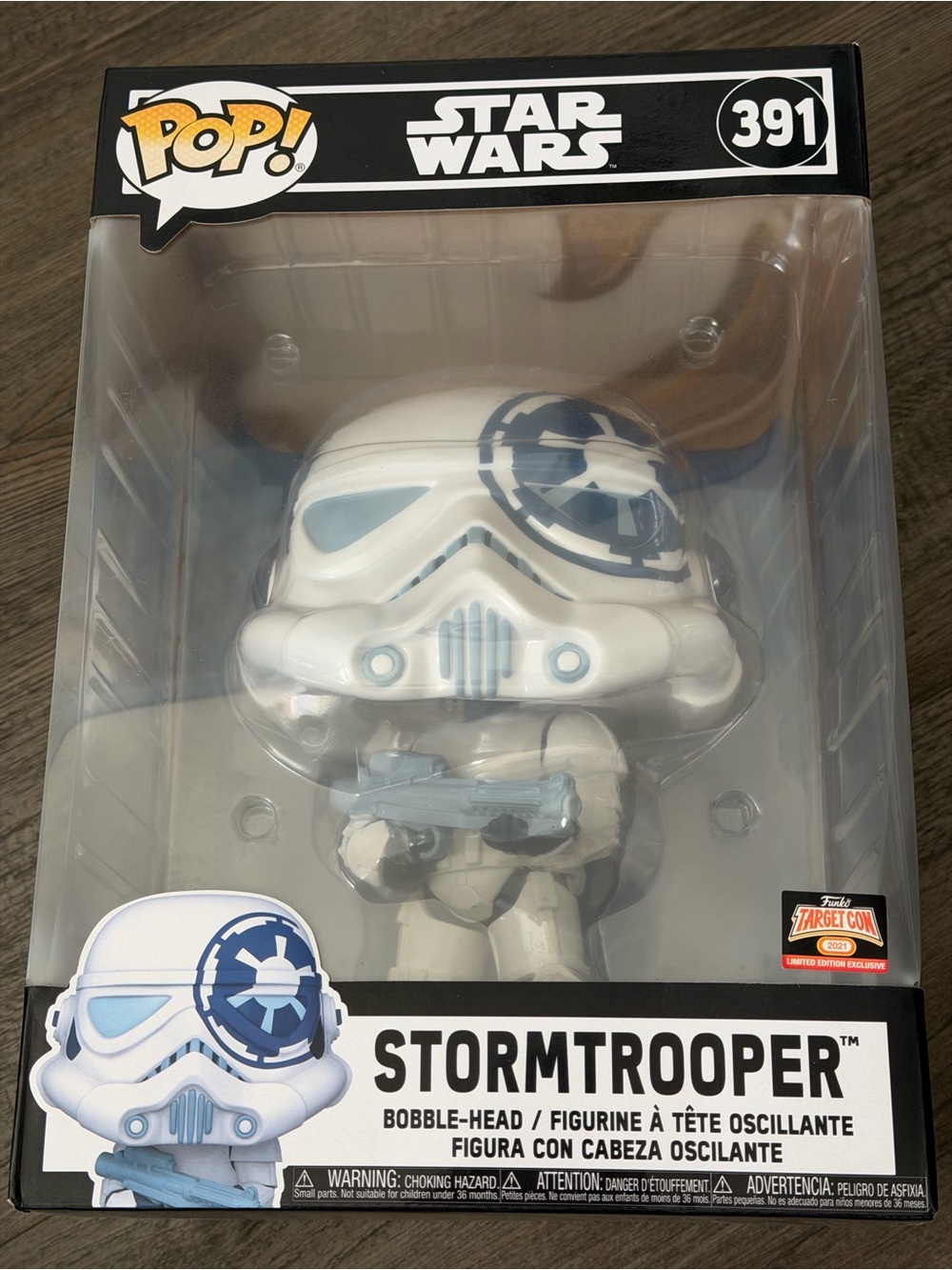 Funko Stormtrooper Pop! #391 Jumbo Bobble-Head TargetCon Exclusive